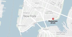Manhattan'ın Merkezinde Bir Kamyonetin Çarpması Sonucu İki Kişi Öldü