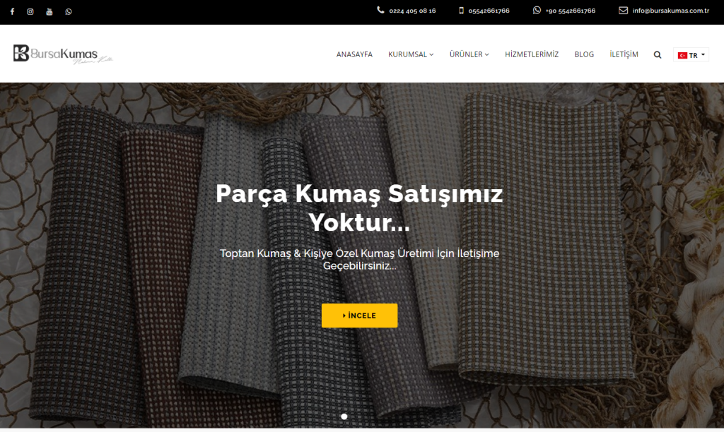 Bursa Kumaş – Modanın kalbi burada atıyor Bursa Kumaş – Modanın kalbi burada atıyor