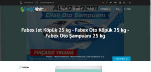 Profesyonel Oto Yıkama İçin Fabex Köpük ve Şampuan Çözümleri